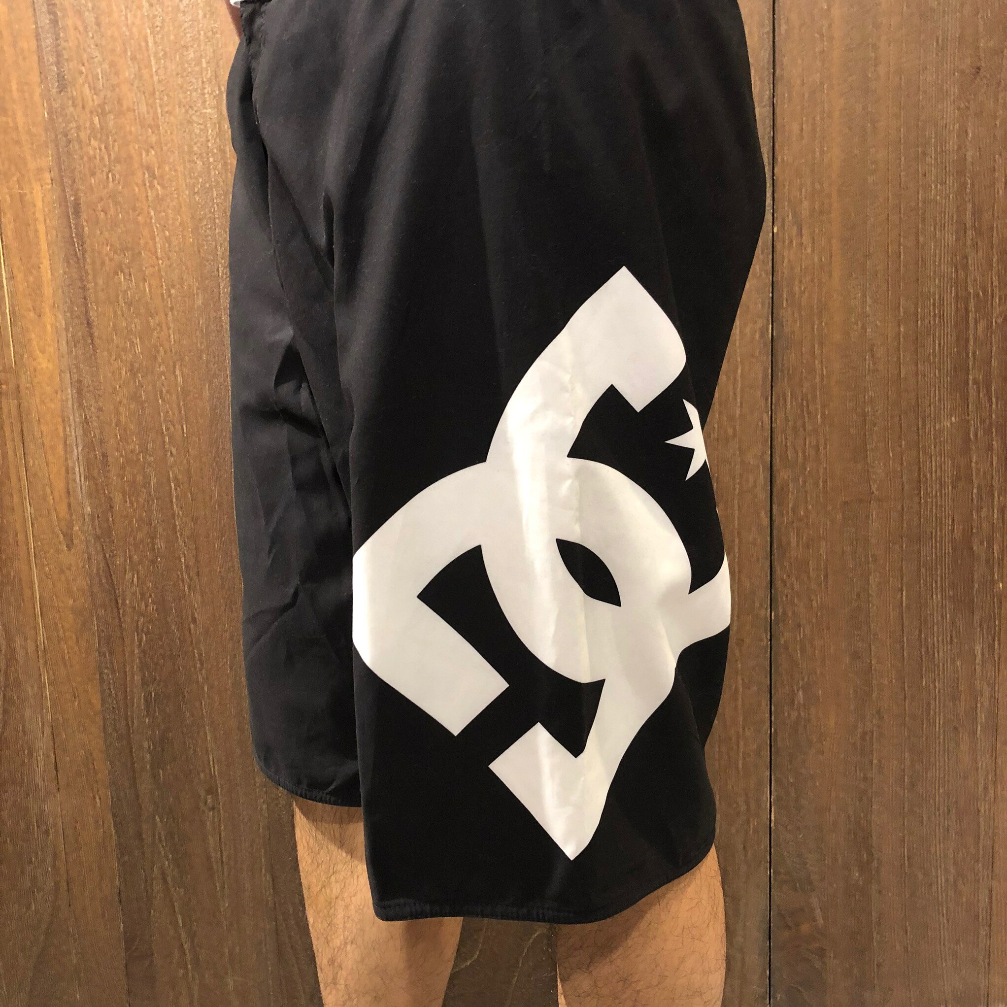 美國百分百【全新真品】 DC Shoes 伸縮鬆緊帶 海灘褲 海灘衝浪褲 運動短褲 雙層內網 男 A890