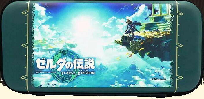 ●秋葉電玩●  Switch NS 主機收納包 薩爾達傳說 王國之淚 原廠收納包 1