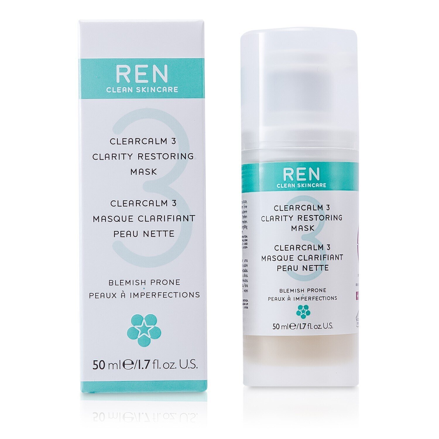 任 Ren - 鎮定清透3重修復面膜Clearcalm 3 Clarity Restoring Mask