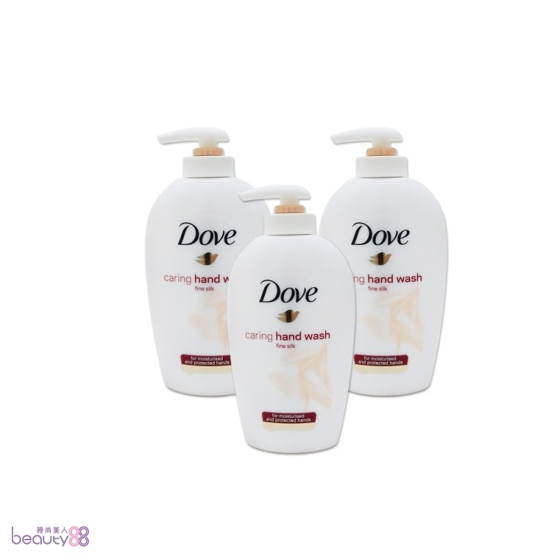 英國DOVE 乳霜洗手乳250ml (絲柔配方)-3瓶組