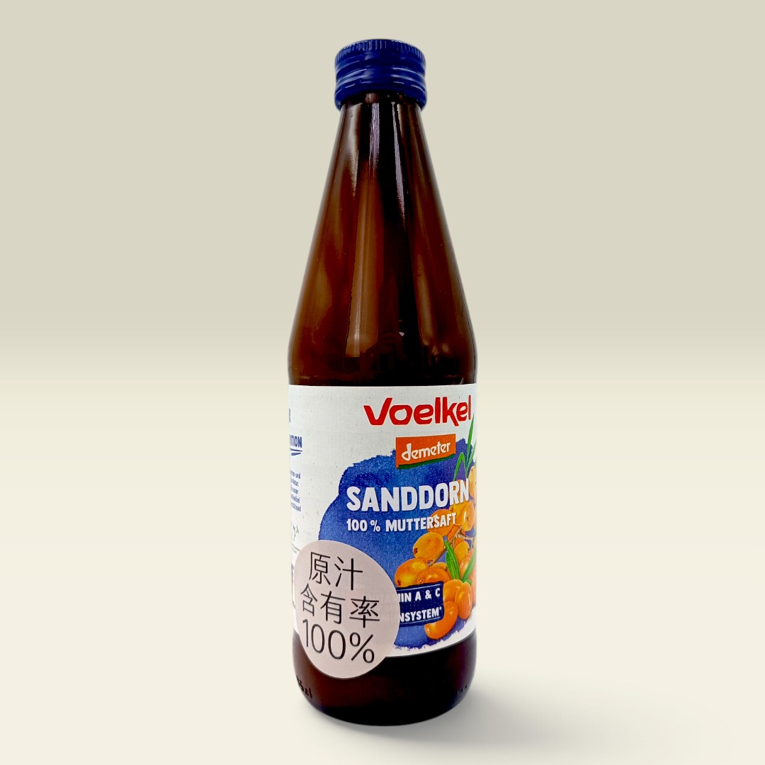 🔺中元促銷🔺【Voelkel維可】100%沙棘果原汁(330ml/瓶)**效期2027.05.14