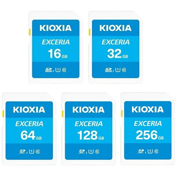 KIOXIA (原TOSHIBA) EXCERIA SDHC UHS-I U1 C10 128G R100 記憶卡 附轉卡[富廉網]