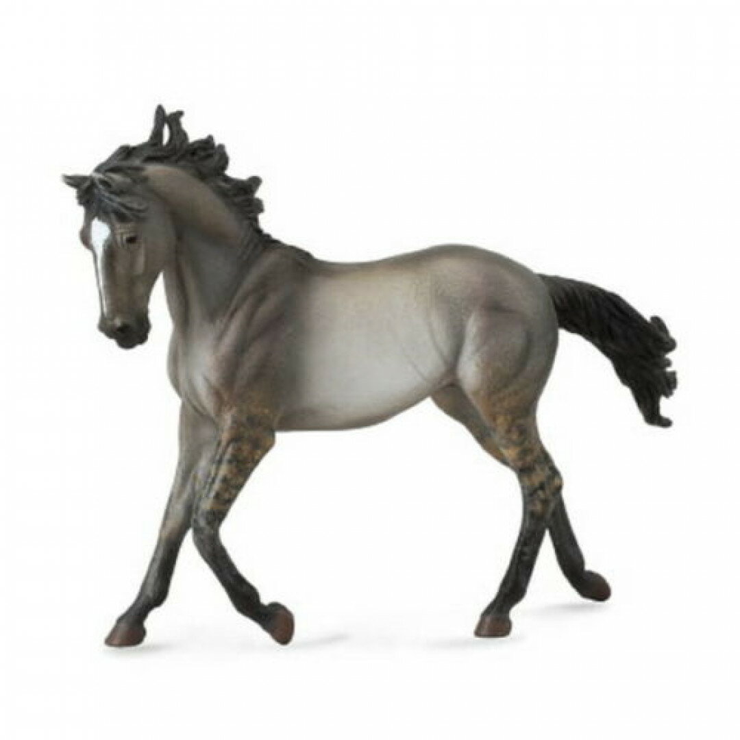 動物模型【 COLLECTA 】穆斯唐母馬.屬灰兔褐色 東喬精品百貨