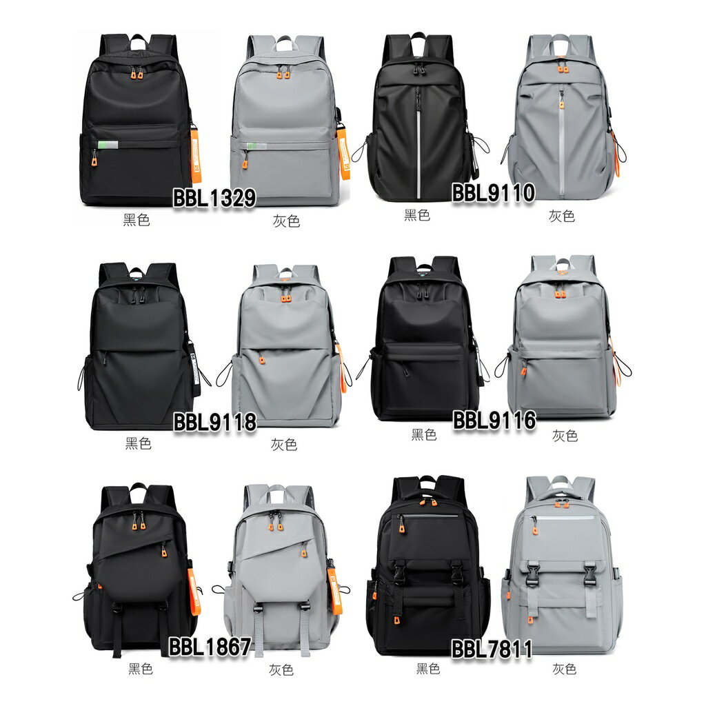 ISONA 16吋多功能 雙肩背帶電腦包 筆電包 後背包 雙肩包 書包 輕薄優質防水皮膜材質 macbook筆電平板 3