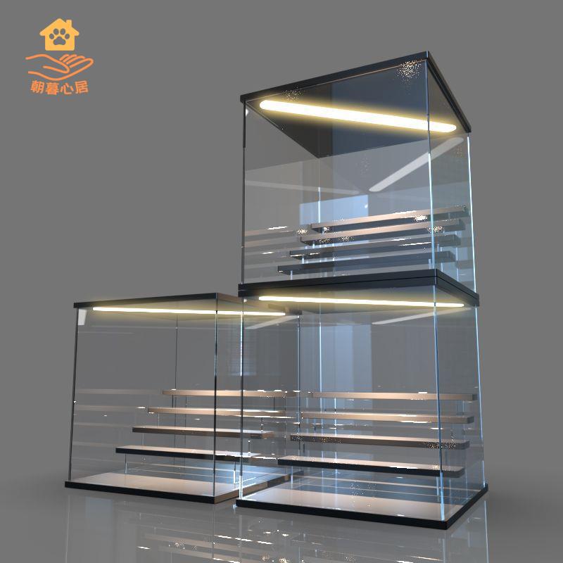 現貨減免 亞克力展示盒 亞克力收納盒 亞克力 亞克力泡泡瑪特展示盒收納置物架手辦墻樂高立牌透明盲盒架子 八折下殺wy23