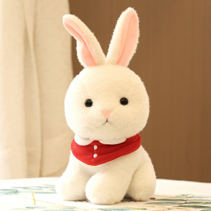 兔子毛絨玩具兒童陪睡覺抱枕可愛小白兔仿真公仔男女孩布娃娃玩偶