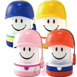 [$299免運] 日本進口 SMILE LED 微笑帽 吊掛LED燈 黃色/藍色/粉紅/紅色 四款供選 露營 ☆艾莉莎ELS☆