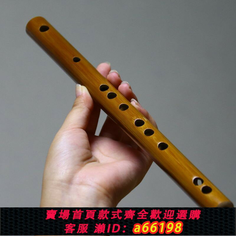【臺灣公司 可開發票】便攜式小型隨身樂器迷你橫笛初學短笛子袖珍竹笛小降b小c調無膜孔