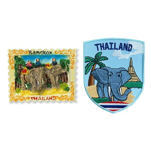 泰國曼谷大象辦公室磁鐵+泰國 大象 布標【2件組】網紅打卡地標 文青必備 磁鐵 大門磁鐵 冰箱磁鐵 磁鐵冰箱貼 出國禮物