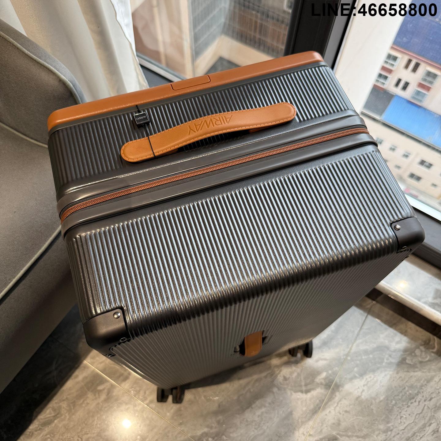 免運 開立發票 行李箱 拉桿箱 旅行箱 airway行李拉桿箱女寬拉桿大容量旅行箱男日本品質密碼箱