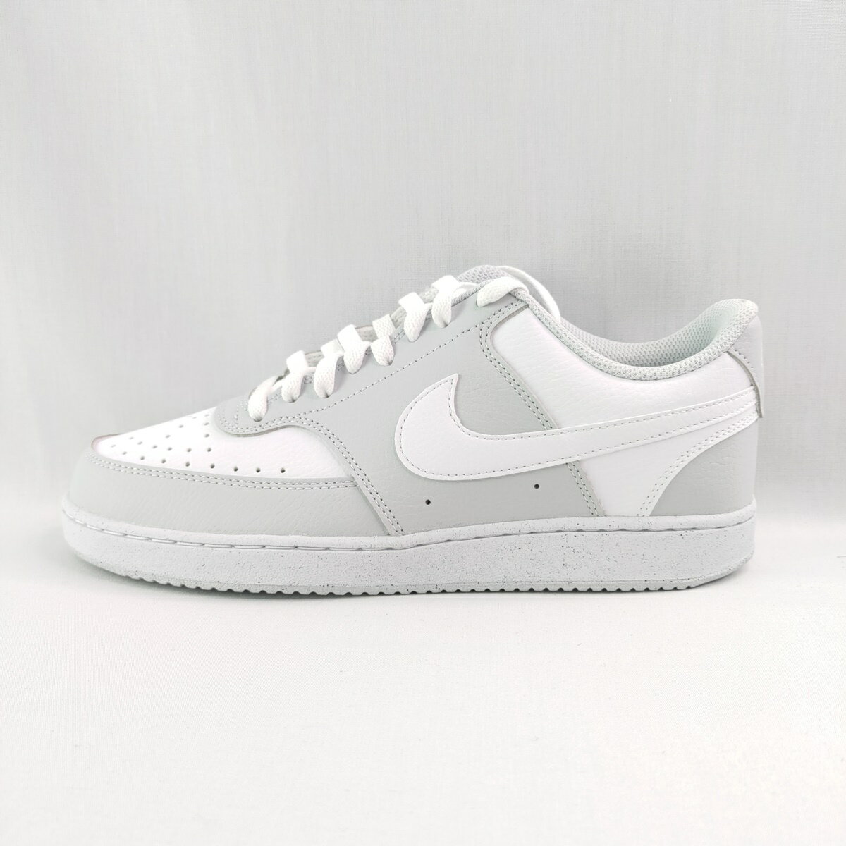 NIKE HM9862002 Court Vision LO 男女休閒鞋 運動鞋 白/灰 大尺碼【iSport愛運動】