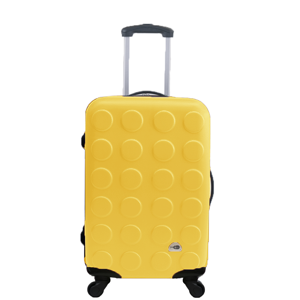 隨機款出清特賣ABS材質24吋+20吋 兩件組 輕硬殼 旅行箱 行李箱