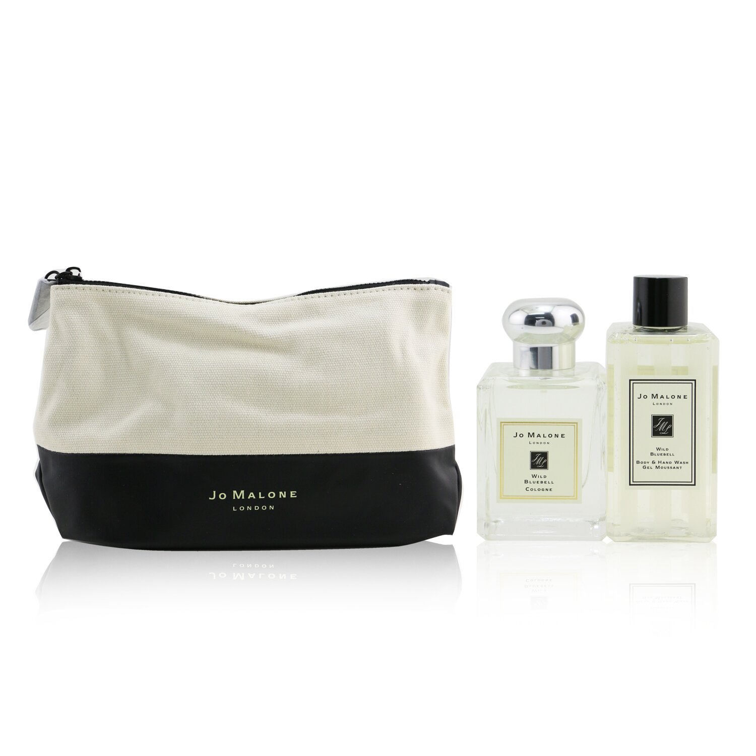 Jo Malone - Wild Bluebell古龍水旅行套裝: 古龍水噴霧 50ml/1.7oz + 沐浴露和洗手液100ml/3.4oz + 小袋