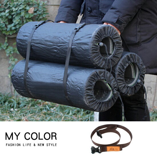 捆綁帶 打包帶 行李捆紮帶 捆綁繩 綁緊繩 露營配件 插扣式綑綁帶(1入) ♚MY COLOR♚【P554】