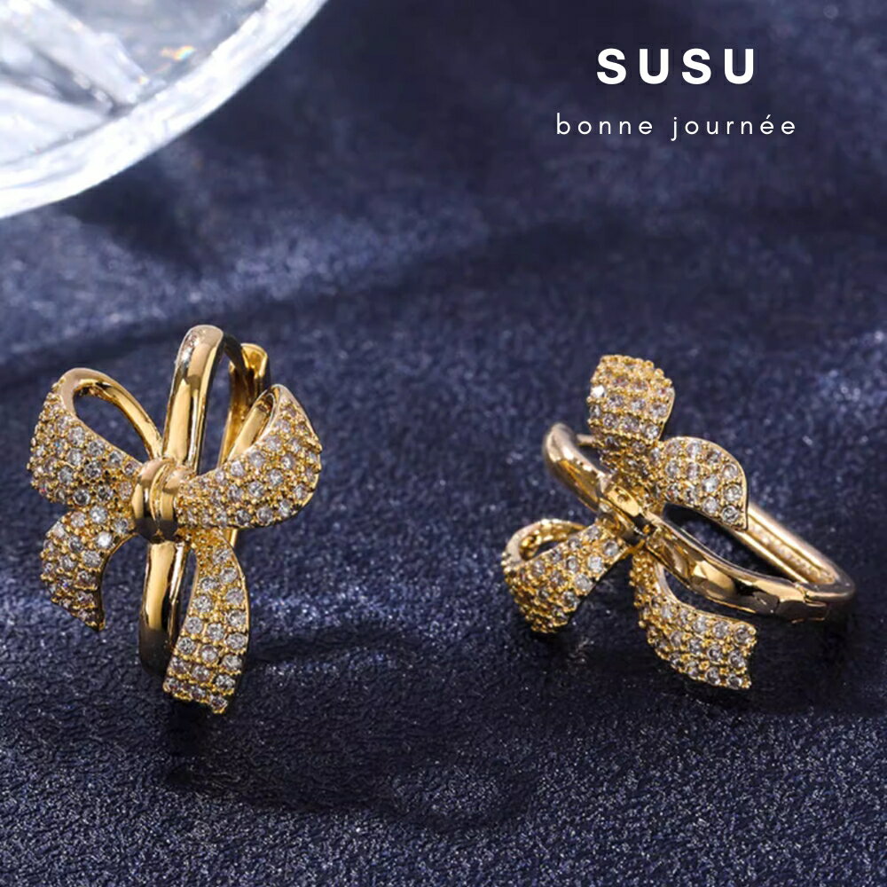 SU SU︱立體蝴蝶結耳環❤️日韓 明星 熱銷 925純銀 防過敏 珍珠 飾品 耳環 項鍊 手鍊 穿搭 時尚 1