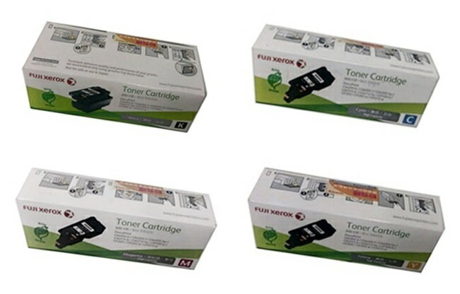 Fuji Xerox CT201591+CT201592+CT201593+CT201594原廠碳粉匣4色組(1黑3彩)