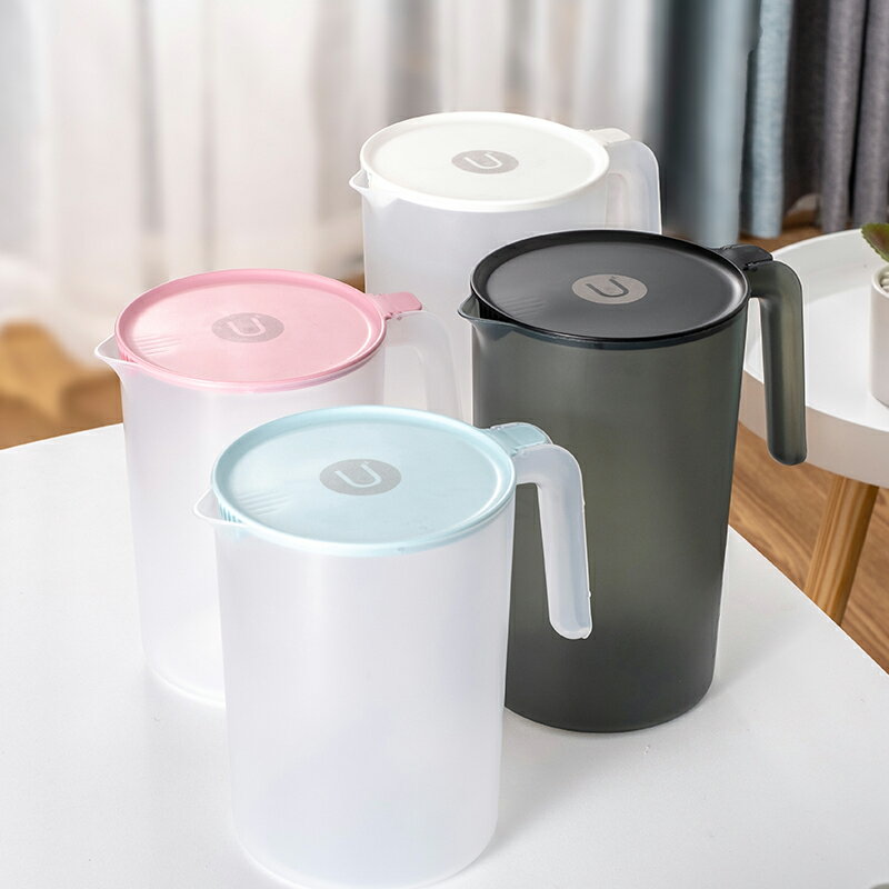 耐高溫冷水壺 北歐涼水壺 塑料家用涼茶壺 涼白開大容量冰水壺【不二雜貨】