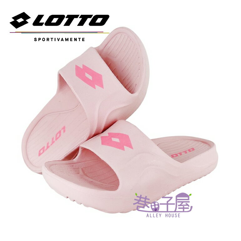 LOTTO樂得 童鞋 BELLO 一體成型 輕量 防水拖鞋 [LT0AKS2723] 粉 MIT臺灣製造【巷子屋】
