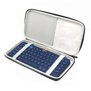 鍵盤包 鍵盤收納包 鍵盤防塵包 適用 羅技K380鍵盤包1 2代蘋果秒控藍芽鍵盤盒硬殼觸控板保護盒『YJ00754』