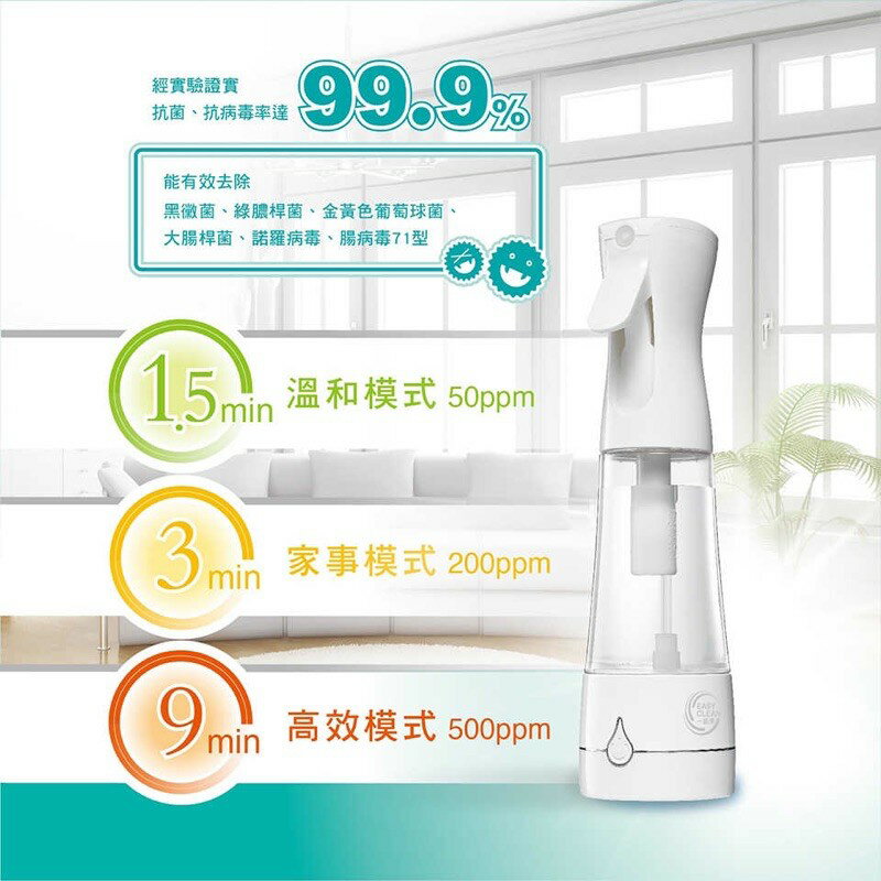 強強滾p-EasyClean一級淨 次氯酸抗菌液製造機 (ES-250) 3