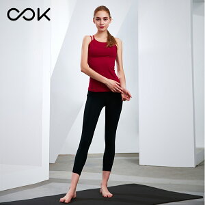 OOK瑜伽套裝女運動瑜伽背心跑步健身服顯瘦初學者瑜伽服新款