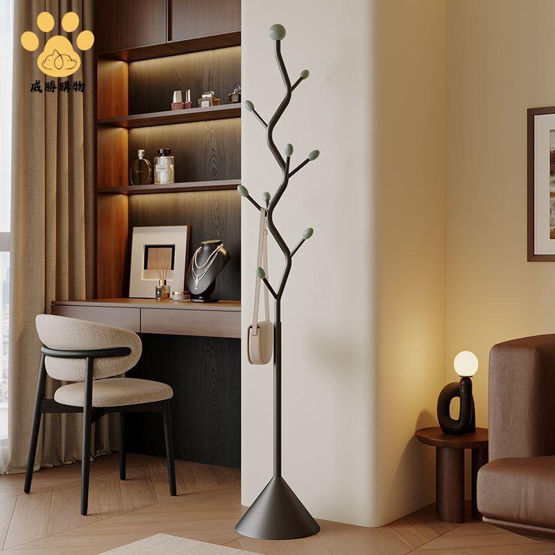 掛衣架 衣架落地 簡易臥室晾衣架 網紅掛包簡約衣服現代衣帽架  家用ws902