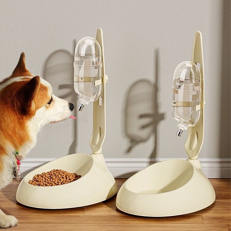 寵物飲水器 狗狗飲水機掛式貓咪喝水器流動寵物飲水器不插電自動不濕嘴狗水壺
