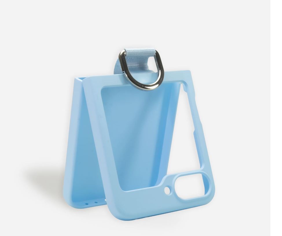 DAPAD SAMSUNG Z Flip 6 5G / Z Flip 5 5G 折疊機 指環保護殼 超細膚感 質感指環扣 硬殼 保護殼 馬卡龍色系