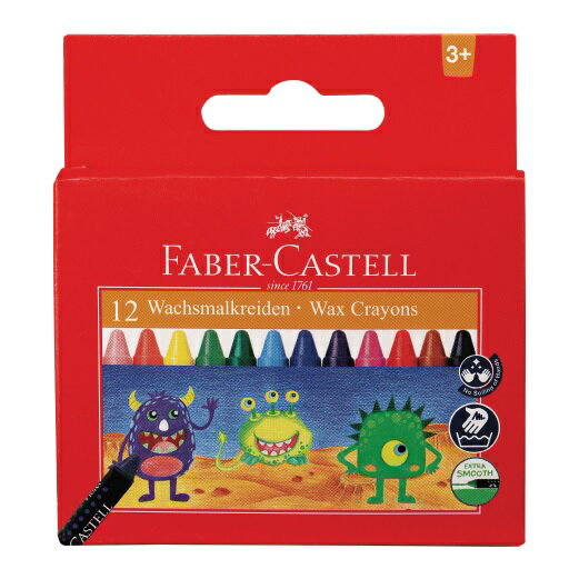 Faber-Castell大眼球無毒蠟筆
