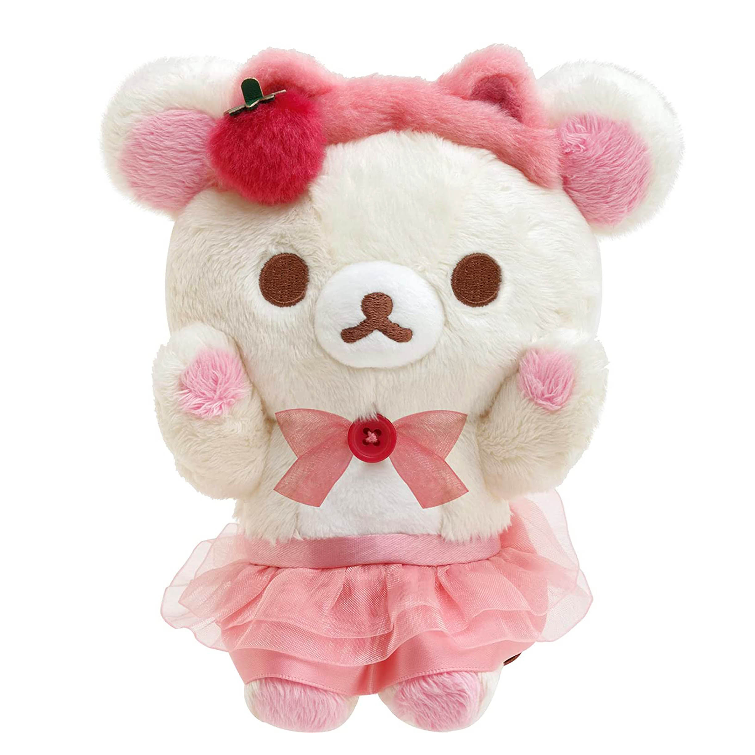 絨毛娃娃拉拉熊 Rilakkuma Korilakkuma To Strawberry Cat SAN-X 日本進口正版授權