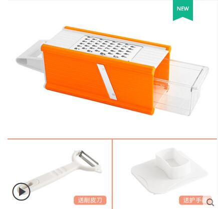 切菜神器土豆絲切絲神器家用廚房多功能切片機削擦絲器刨絲器【林之舍】