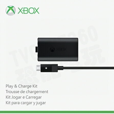 微軟 XBOX ONE 原廠同步充電套件 手把充電組 鋰電池 充電線 XBOXONE 盒裝 台灣原廠公司貨 台中恐龍電玩