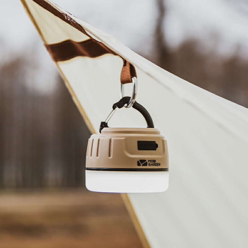 牧高笛精致露營可充電寶LED戶外照明燈帳篷營地燈野外燈5200 LX