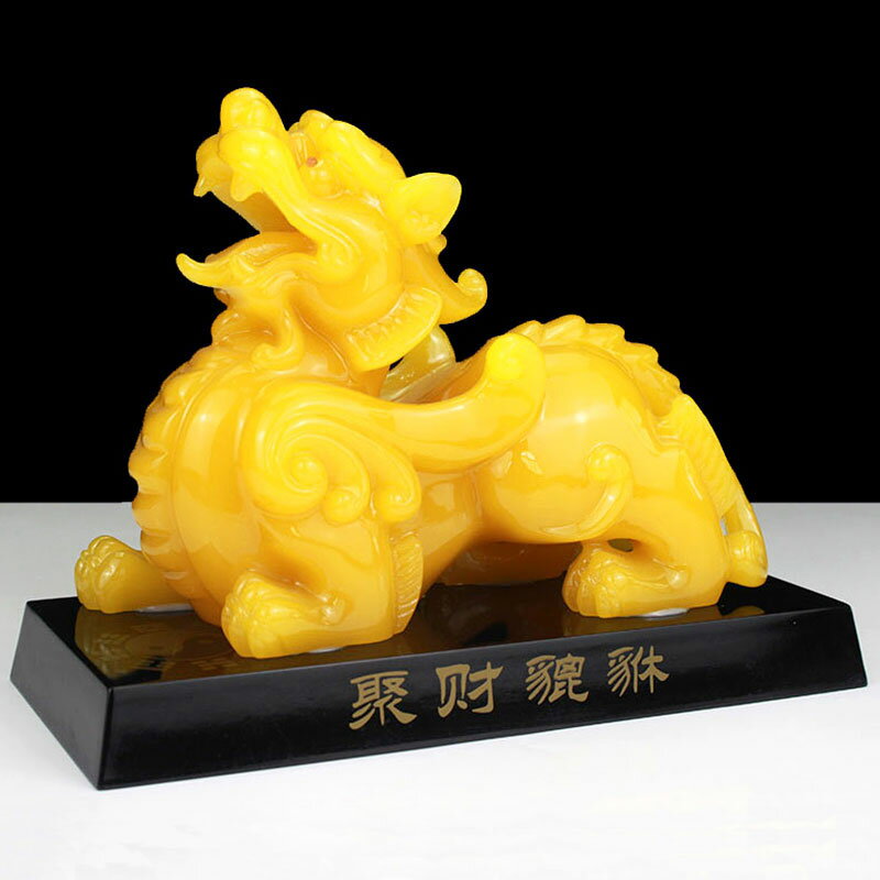 招財聚財貔貅擺件一對貔恘皮丘工藝品辦公室家居裝飾品電視櫃擺設
