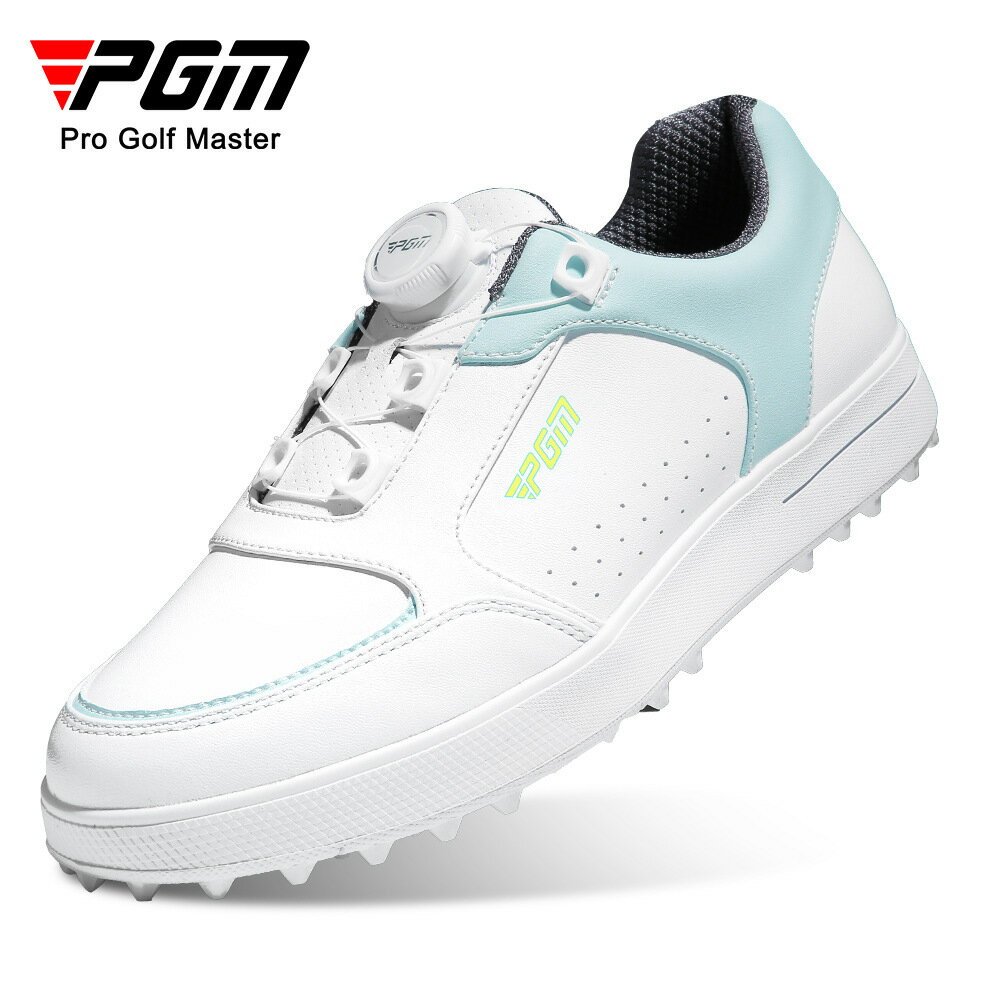 PGM 高爾夫球鞋女士 超強防水防滑固定鞋底旋扣鞋帶golf運動女鞋