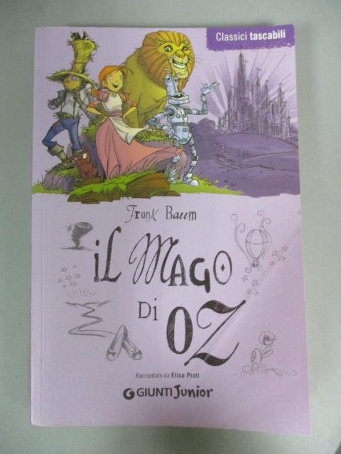 【書寶二手書T1／原文小說_IMV】il mago di oz_Frank Baum