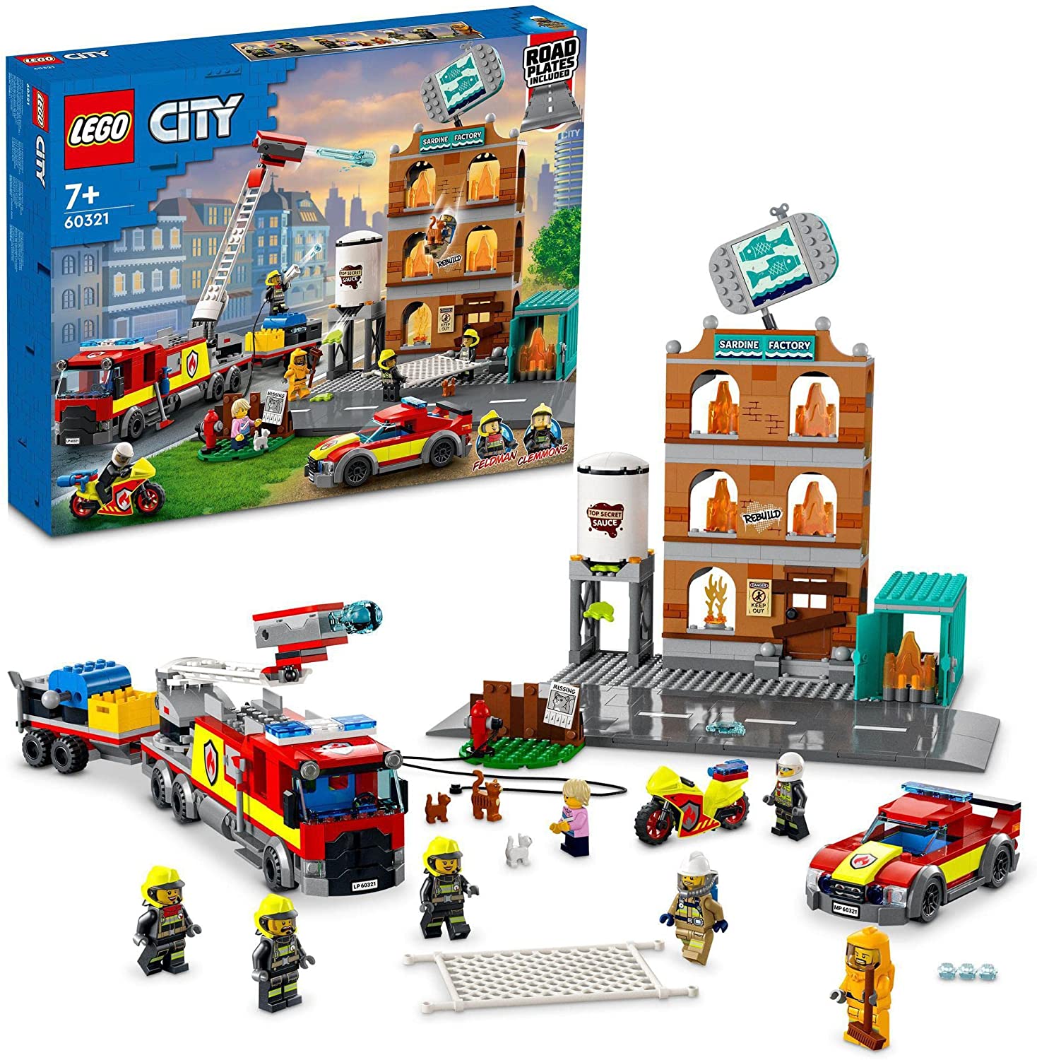 【折300+10%回饋】LEGO 樂高城市系列消防訓練系列60321