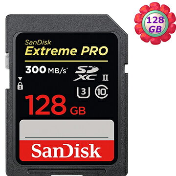 SanDisk 128GB 128G SDXC Extreme Pro【300MB/s】SD SDHC V90 8K 4K UHS-II SDSDXDK-128G 相機記憶卡【序號MOM100 現折$100】