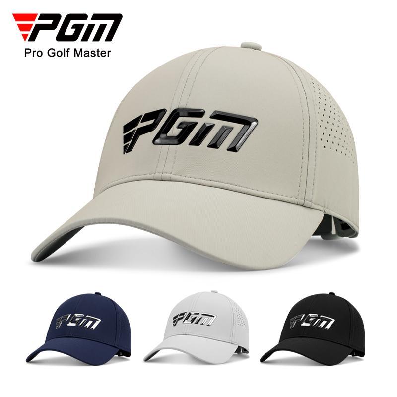 高爾夫球帽 遮陽帽 PGM 新品 高爾夫帽子 男士遮陽防曬帽 透氣球帽 吸濕排汗太陽帽