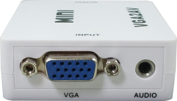 <br/><br/>  AviewS-VGA+Audio轉AV轉接器/PSTEK HDC-VC02<br/><br/>