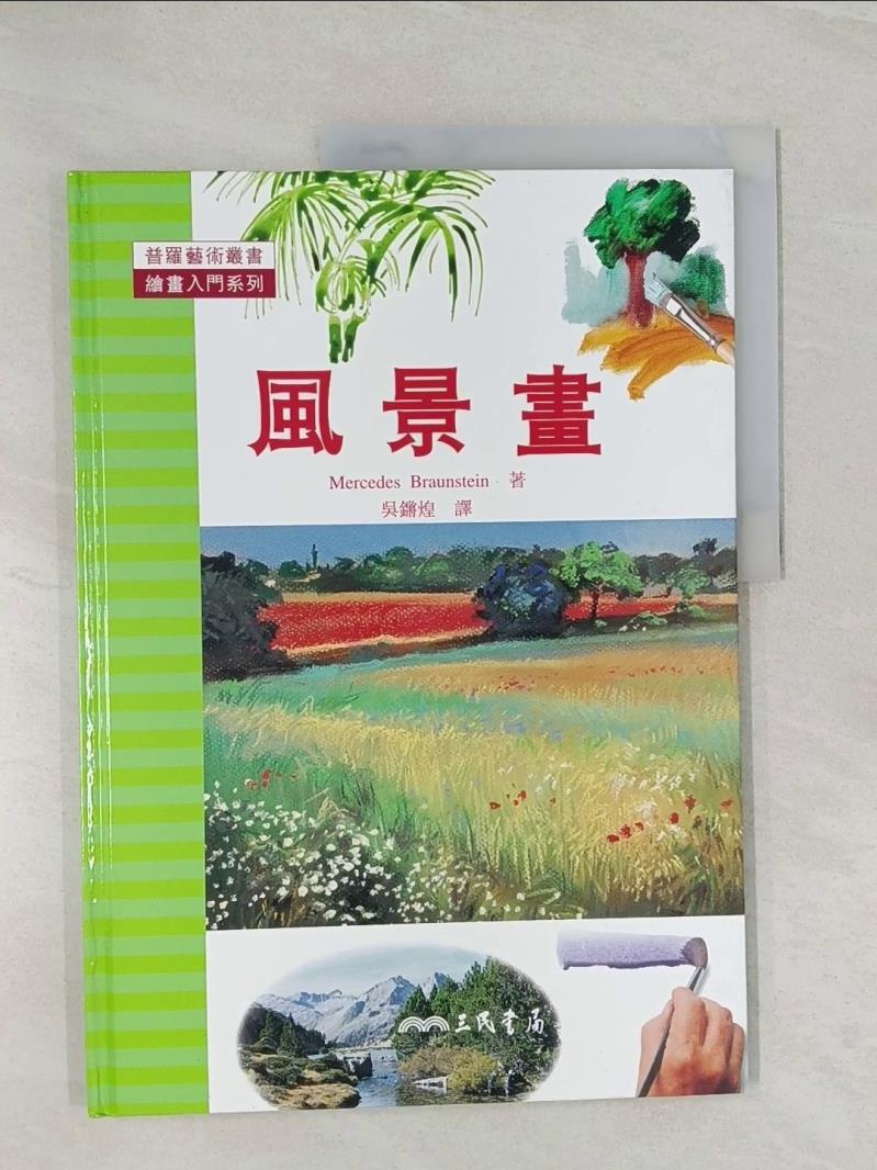 【書寶二手書T2／藝術 UOU】風景畫(精) 布朗斯坦, BRAUNSTEIN, MERCEDES, 吳鏘煌