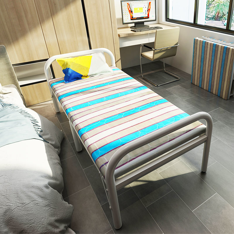 【限時優惠】折疊床單人床 家用成人經濟型辦公室簡易雙人木板午休床兒童鐵床