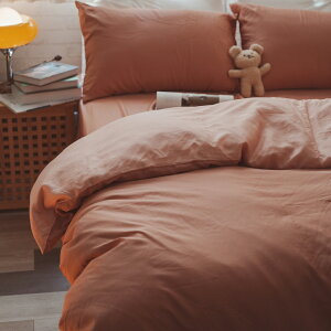 萊賽爾天絲100支 床包 薄被套 床包組 [ 夕陽金 ] 棉床本舖