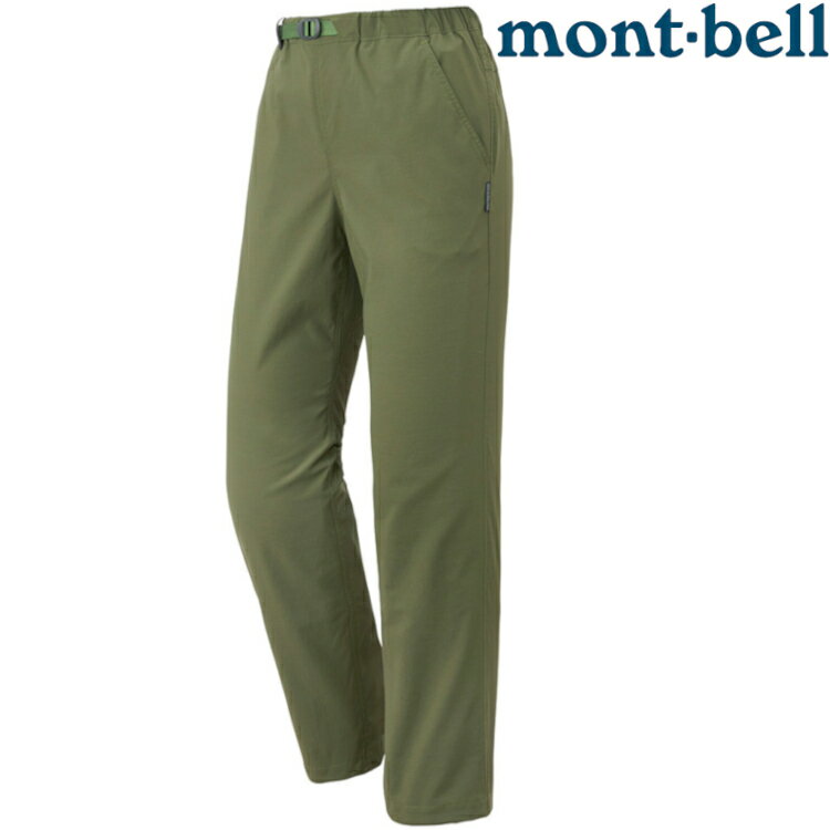 Mont-Bell 兒童款休閒彈性長褲/小朋友登山褲 1105590 1105591 OV 橄綠