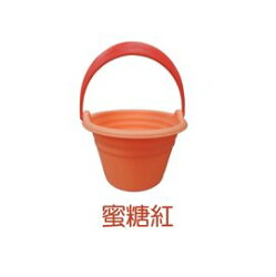 【淘氣寶寶】日本 Toyroyal 樂雅 Flex系列 沙灘戲水玩具 -水桶2154 (蜜桃紅)