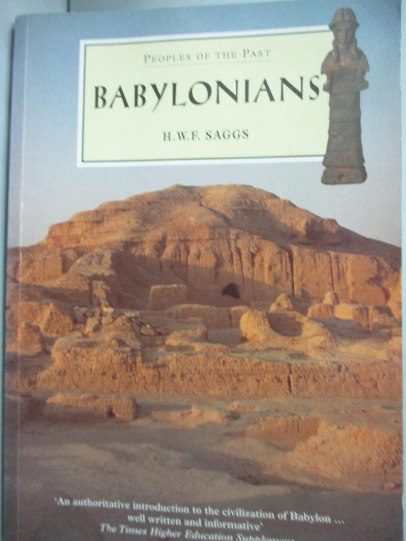 【書寶二手書T1／歷史_WFW】Babylonians_Saggs, H. W. F.
