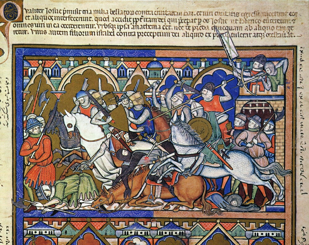 Posterazzi Warfare C1250 Nan Old Testament Battle Scene Depicting The