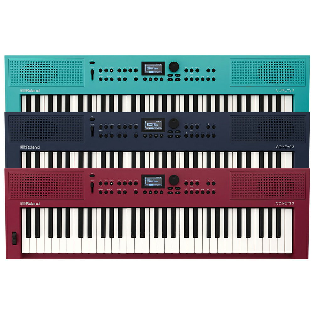 非凡樂器『 ROLAND 樂蘭』全新型態進階款61鍵音樂創作伴奏電子琴 GO:KEYS 3 / 青檸綠 公司貨保固 3