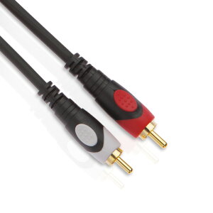 信號線紅白音頻連接線RCA二對二雙蓮花頭音響功放機3米10米-30米
