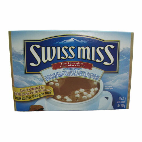 SWISS MISS牛奶巧克力粉棉花糖10 oz/盒【愛買】